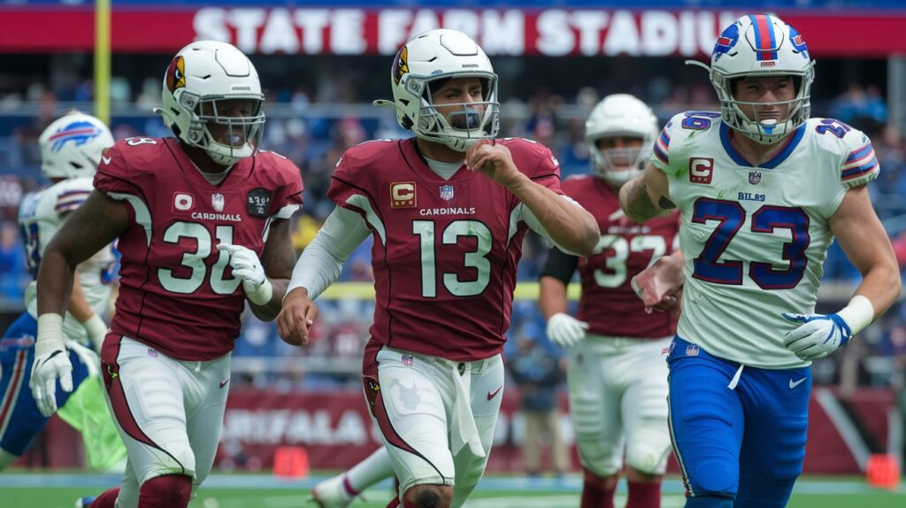 arizona cardinals vs buffalo bills match player stats