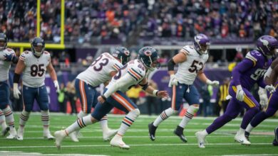 chicago bears vs minnesota vikings match player stats