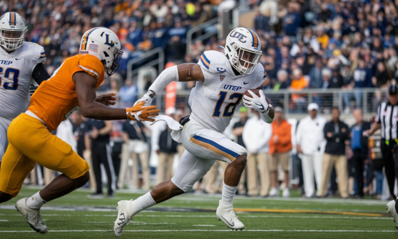 UTEP Football vs Liberty Football Match Player Stats