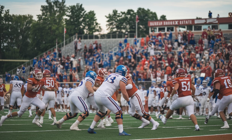 KU Football vs Kansas State Wildcats Football Match Player Stats