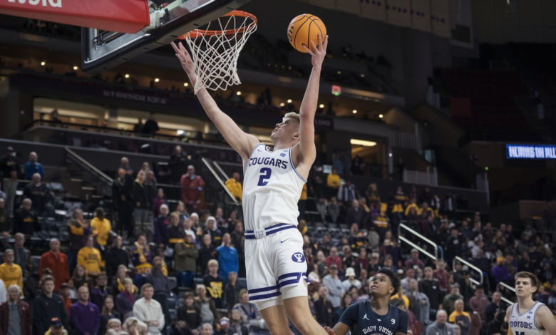 ASU Basketball vs BYU Cougars Men's Basketball Match Player Stats