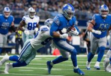 Detroit Lions vs Dallas Cowboys Match Player Stats