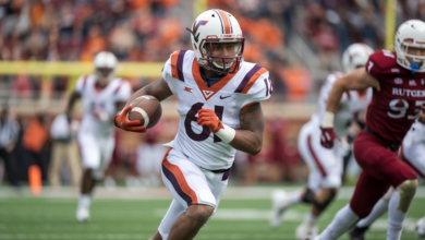 Virginia Tech Hokies Football vs Rutgers Football Match Player Stats