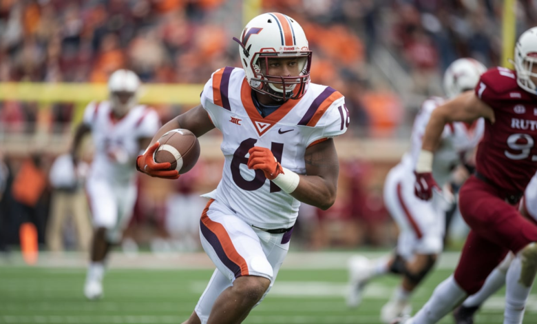 Virginia Tech Hokies Football vs Rutgers Football Match Player Stats