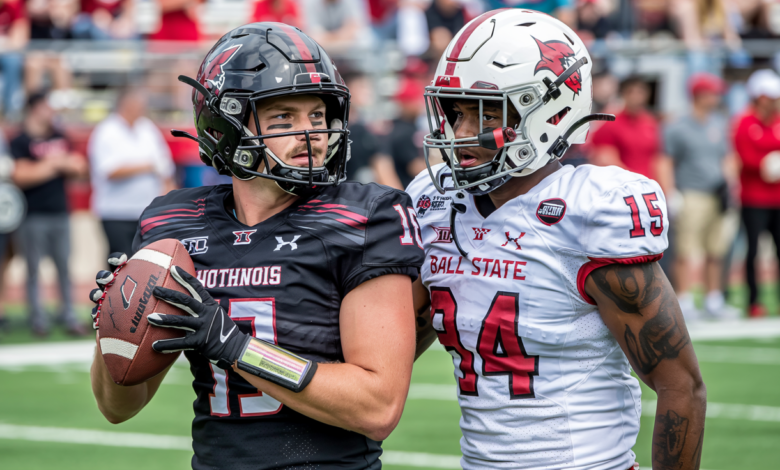 NIU Football vs Ball State Football Match Player Stats