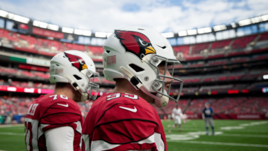 Arizona Cardinals vs New York Giants Match Player Stats