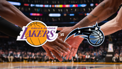 Lakers vs Orlando Magic Match Player Stats