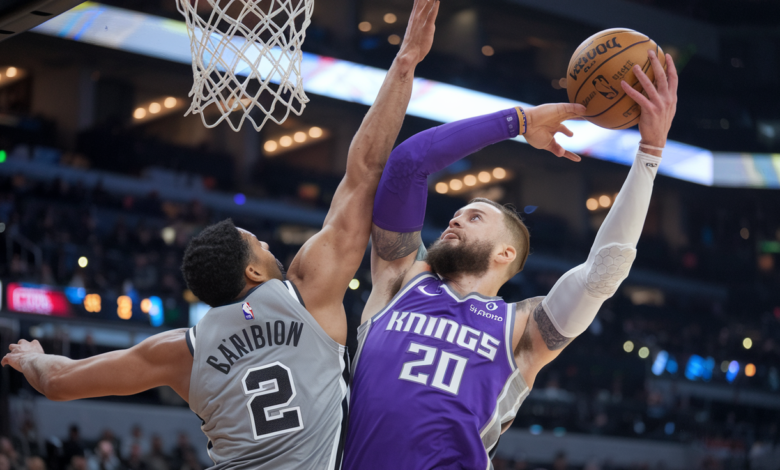 Sacramento Kings vs San Antonio Spurs Match Player Stats