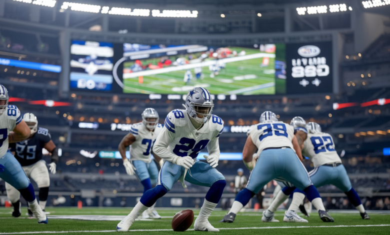 Dallas Cowboys vs Tennessee Titans Match Player Stats